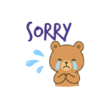 かわいいクマのスタンプ cute bear（個別スタンプ：2）