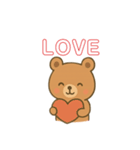 かわいいクマのスタンプ cute bear（個別スタンプ：5）