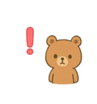 かわいいクマのスタンプ cute bear（個別スタンプ：7）