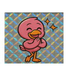 ホロきらフラミン音頭@SFW（個別スタンプ：4）
