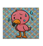 ホロきらフラミン音頭@SFW（個別スタンプ：5）