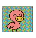ホロきらフラミン音頭@SFW（個別スタンプ：10）