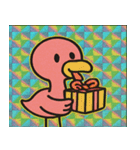 ホロきらフラミン音頭@SFW（個別スタンプ：15）