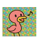 ホロきらフラミン音頭@SFW（個別スタンプ：16）