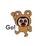 ポポベアのダンスタイム！！（個別スタンプ：17）