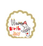 ふきだし豆蔵3（個別スタンプ：35）