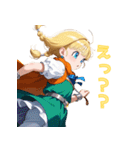 癒しの幼馴染ヒロイン（個別スタンプ：26）