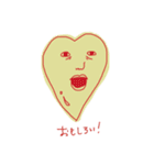 人の顔の動物（個別スタンプ：19）