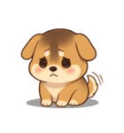 コミカル犬のギャグ暴走スタンプ劇場！（個別スタンプ：4）