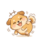 コミカル犬のギャグ暴走スタンプ劇場！（個別スタンプ：5）