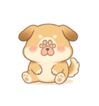 コミカル犬のギャグ暴走スタンプ劇場！（個別スタンプ：17）
