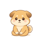 コミカル犬のギャグ暴走スタンプ劇場！（個別スタンプ：21）