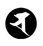 梵字1 （黒丸白字）（個別スタンプ：21）