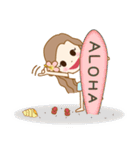 丁寧なフラガール♡リノ2（個別スタンプ：14）