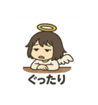 やさぐれ天使のネガティブスタンプ（個別スタンプ：38）