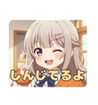 チアガールみなみちゃんスタンプ（個別スタンプ：3）
