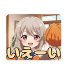 チアガールみなみちゃんスタンプ（個別スタンプ：15）