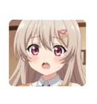 チアガールみなみちゃんスタンプ（個別スタンプ：21）