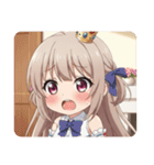 チアガールみなみちゃんスタンプ（個別スタンプ：22）