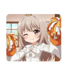 チアガールみなみちゃんスタンプ（個別スタンプ：28）