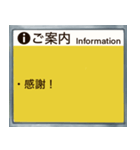 40スタンプ ご案内編（あなたの18番）（個別スタンプ：37）