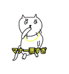 キャバ猫のスタンプとなっております（個別スタンプ：38）