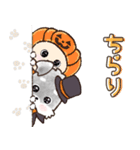 愛犬♡シュナウザーのご挨拶★【秋冬】（個別スタンプ：24）