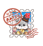 愛犬♡シュナウザーのご挨拶★【秋冬】（個別スタンプ：28）