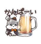 愛犬♡シュナウザーのご挨拶★【秋冬】（個別スタンプ：29）