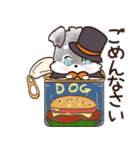 愛犬♡シュナウザーのご挨拶★【秋冬】（個別スタンプ：34）