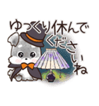 愛犬♡シュナウザーのご挨拶★【秋冬】（個別スタンプ：38）