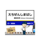 勝山永平寺線inえちぜんの毎日使う動く電車（個別スタンプ：8）