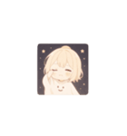 可愛いゆるふわボブの女の子の日常。秋冬編（個別スタンプ：10）