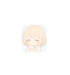 可愛いゆるふわボブの女の子の日常。秋冬編（個別スタンプ：19）