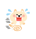 ほぼ文字無し日々の暮らし 犬 修正版（個別スタンプ：17）