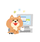 ほぼ文字無し日々の暮らし 犬 修正版（個別スタンプ：28）