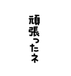 お祝いの文字や言葉だけのセット（個別スタンプ：14）
