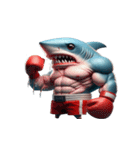ボクシングサメ怒りのメルトダウン,（個別スタンプ：3）