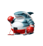 ボクシングサメ怒りのメルトダウン,（個別スタンプ：8）