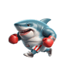 ボクシングサメ怒りのメルトダウン,（個別スタンプ：13）