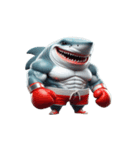 ボクシングサメ怒りのメルトダウン,（個別スタンプ：15）