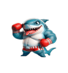 ボクシングサメ怒りのメルトダウン,（個別スタンプ：19）