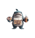 ボクシングサメ怒りのメルトダウン,（個別スタンプ：20）