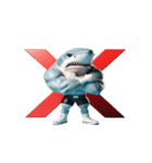ボクシングサメ怒りのメルトダウン,（個別スタンプ：21）