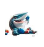 ボクシングサメ怒りのメルトダウン,（個別スタンプ：25）