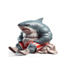 ボクシングサメ怒りのメルトダウン,（個別スタンプ：29）