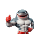 ボクシングサメ怒りのメルトダウン,（個別スタンプ：30）