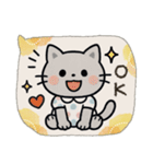毎日使える♡ねこ♡秋ハロウィン（個別スタンプ：36）