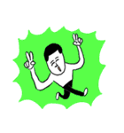 凡人スタンプ 【ポジティブ】（個別スタンプ：38）