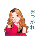 オトナギャルの秋♡キュート（個別スタンプ：9）